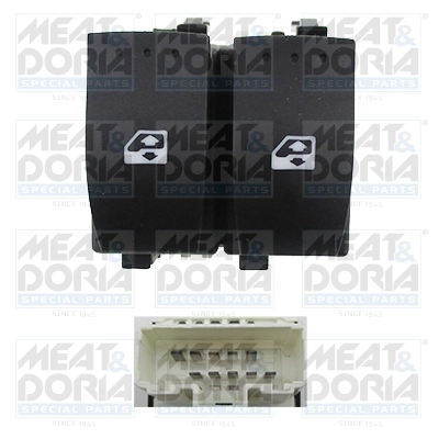 Switch, window regulator